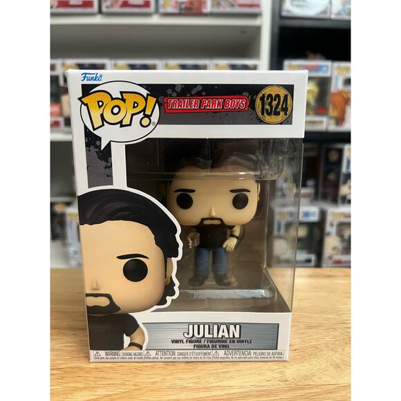 Julian with Drink Trailer Park Boys Funko Pop #1324 Television Comedy Canada - Picture 1 of 6